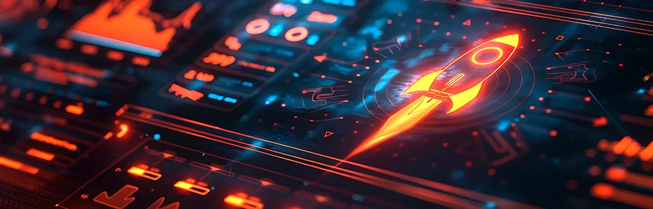 Equipe especializada desenvolvendo site corporativo de alta performance com carregamento inferior a 2 segundos e foco em retenção de decisores