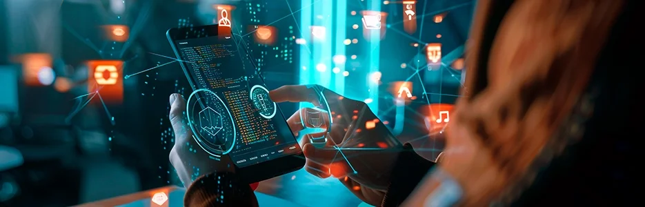 Equipe de tecnologia estruturando plataforma web robusta para reposicionar marca corporativa no mercado