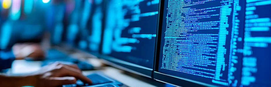 Equipe corporativa utilizando sistema web customizado integrado para gestão de processos empresariais
